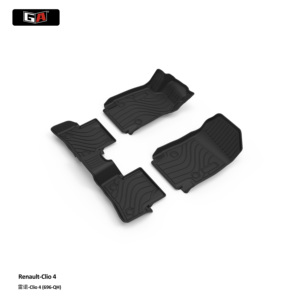 Tapis de sol de voiture en TPE toutes saisons pour <span class=keywords><strong>Renault</strong></span> Clio 4 2013-2019, imperméables, précision 3D, numérisés au laser, accessoires - Product Image 2