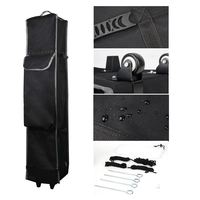 Tente de réception pliable en aluminium robuste, résistante aux UV et imperméable, avec impression personnalisée, 10x10 pieds, 10x15 pieds, 10x20 pieds