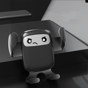 नई ट्रेंडिंग 360 डिग्री एयर वेंट कार फोन धारकों को लचीला गुरुत्वाकर्षण फोन डेस्क के उपयोग के लिए स्मार्टफोन एक्सेसरीज - Product Image 2