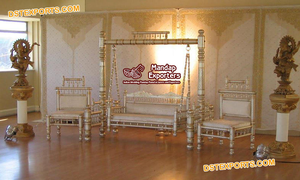 Jihula tradicional de dhndi para novia, elefante tallado, para novia, elefante, Base de boda, Columpio de madera - Product Image 3