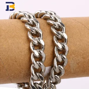 High-end handbag accessories chain belt supplier bag handle belt bag brass, aluminum chain