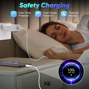 Chargeur USB 90W Prise EU US Charge Rapide Turbo Adaptateur d'Alimentation pour <span class=keywords><strong>Xiaomi</strong></span> 15 T 14 Ultra 13t 12 Poco X6 X7 F8 Redmi Note 14 13 Pro - Product Image 6