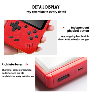 400 Games <b>Handheld</b> Mini SUP 8 Bit <b>Retro</b> Game <b>Console</b> in Box 400 in 1 <b>Handheld</b> Video Game Player Boy - Product Image 3