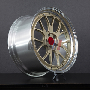 Jantes forgées en deux parties GPW Custom 18 19 20 pouces 5x112 5x114.3 5x120 Or pour Tesla Model 3 Y X S BMW M3 M4 M5 Mercedes Benz <span class=keywords><strong>Audi</strong></span> - Product Image 1