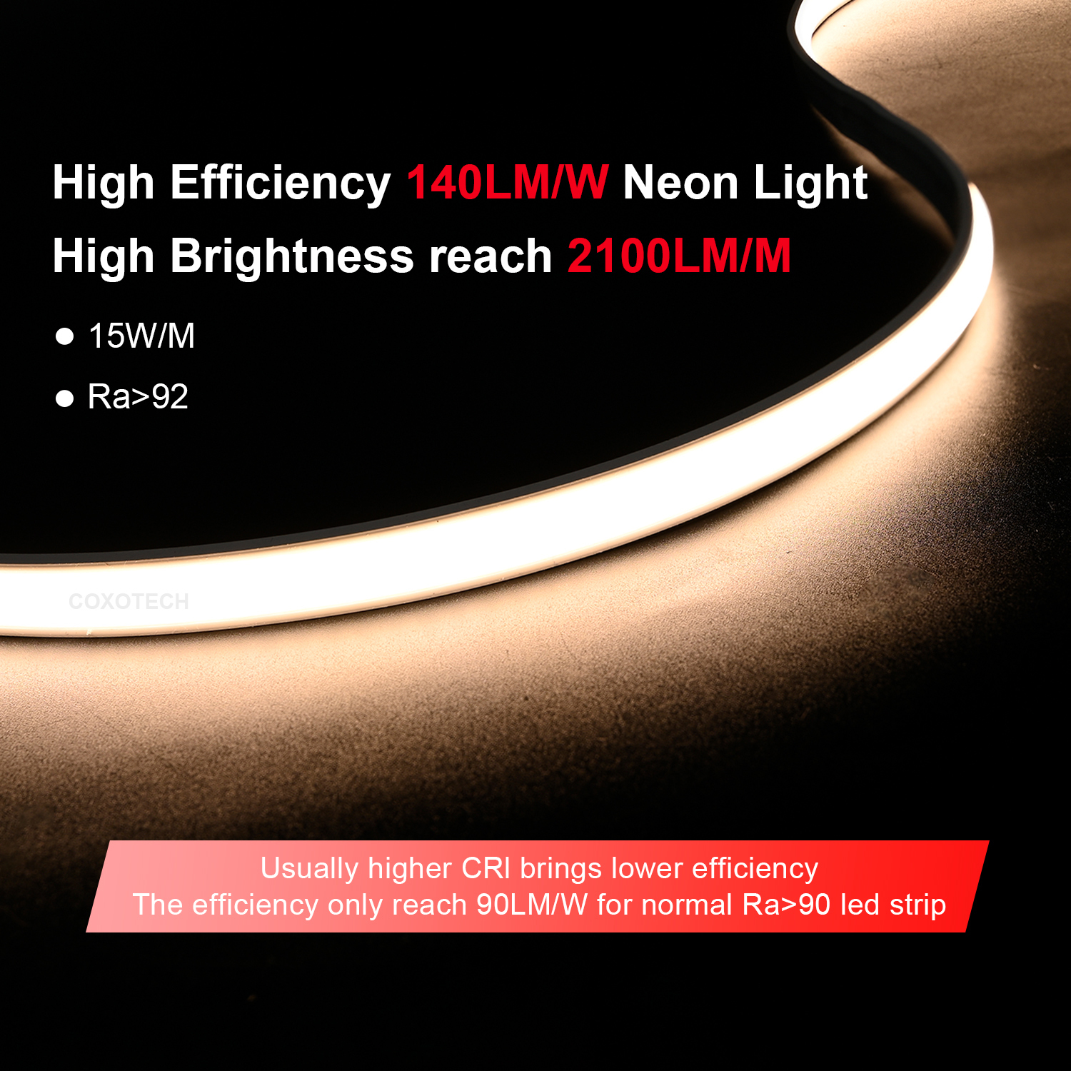 Super Slim and Dot Free Neon Rope Light IP67 Waterproof High Brightness for Party Wedding Holiday Festival and Event Decoration · image 3