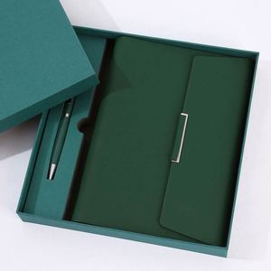 Executive Business Style <b>Notebook</b> Gift <b>Set</b> Premium PU Leather Journal Digital Printing for Custom Branding Promotional Events - Product Image 3