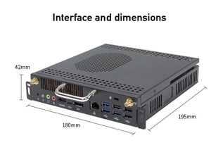 คอมพิวเตอร์ Sharerdp Factory Intel Core I7 8550U 8750H 9300H ไวท์บอร์ดดิจิทัล Singa Ops PC สำหรับห้องเรียนอัจฉริยะ ธุรกิจการศึกษา - Product Image 2