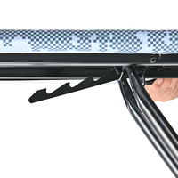 Planche à Repasser Pliante Européenne de Grande Taille avec Repose-Fer au Design Élégant et Housse 100% Coton