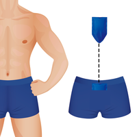 Pack de soulagement de la douleur réutilisable chaud/froid à double usage en nylon et PVC, facile à utiliser pour soulager le stress