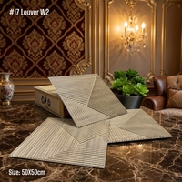 Superbe revêtement mural sculpté en 3D, panneau mural décoratif personnalisé pour la rénovation de villas et d'hôtels de luxe