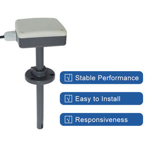 Kompakter Mechanischer IoT 0-5V 4-20mA RS485 <span class=keywords><strong>Anemometer</strong></span> Rohr-Windgeschwindigkeits-Überwachungssensor Messgerät mit Datenlogger - Product Image 3