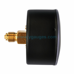 مقياس ضغط بهيكل فولاذي أسود 100 ميلي بار - Product Image 6