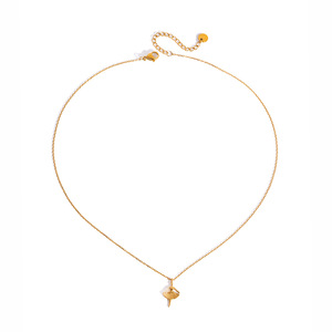 Ballet Girl Stainless Steel Pendant Necklace For Women Light Luxury Party Gift Jewelry Elegant Design Fashion Accessory - Product Image 5