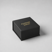 Boîte cadeau rigide de luxe personnalisée en forme de livre avec insert en mousse EVA pour l'emballage de flacons de 3 ml et 10 ml, logo personnalisé en feuille d'or