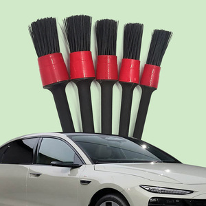 Nahe Car Wash Brush Set 5 Piece Soft Bristle Interior Detailing Air Vent Cleaning Tool Plastic Handle - Product Image 4