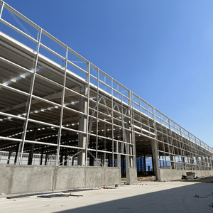 <span class=keywords><strong>Estructura</strong></span> de Acero Resistente al Viento con Armazón de Múltiples Pisos que Ahorra Terreno y se Adapta a la Construcción de Fábricas Industriales Modernas Intensivas - Product Image 1