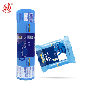 Fournisseur de <span class=keywords><strong>film</strong></span> d'emballage Guangdong Matériau d'emballage en plastique laminé imprimé personnalisé Rouleau de <span class=keywords><strong>film</strong></span> d'emballage alimentaire pour sucre/sel - Product Image 1