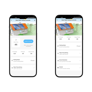 Controlador de Calentador de Agua Solar Eléctrico Lamsword, Metálico, Controlado por Aplicación, Conexión Dividida, IP65 Impermeable, Monitoreo en Tiempo Real - Product Image 6