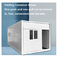 Maisons conteneurs pliables en acier portables de 20 et 40 pieds, marque ROS, couleur personnalisée, respirantes, pour usage en villa, design moderne