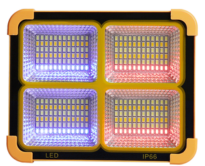 Lampe de camping LED portable, étanche, à énergie solaire, pour extérieur - Projecteur extérieur haute puissance - Product Image 5