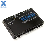 Égaliseur graphique indépendant à 7 bandes Master Volume Subwoofer Level Control Car Amplifier System Auto Electronics