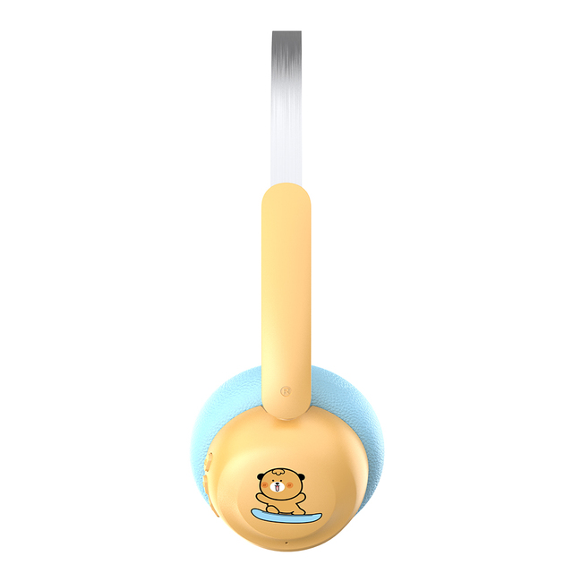 OEM ODM Kids Headphones Mic Custom Color Plug Type Over-Ear Comfortable Wireless for 5.4 IPX4 Waterproof Bass Boost Low
