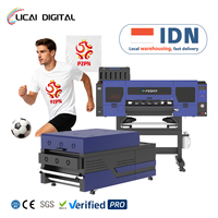 Imprimante DTF haute vitesse Fedar FD70-6 avec 6 têtes d'impression I3200 pour l'impression de logos personnalisés sur les vêtements streetwear, équipement d'usine