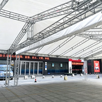 Structure de scène LED personnalisée, antidérapante, durable, à montage rapide, structure stable, support d'éclairage pour concert en plein air, portable