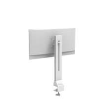 Meuble de bureau OEM argenté Prix compétitif Bras de moniteur PC triple LCD flexible