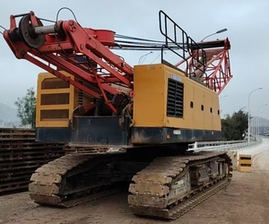 SANY scc750A-6 crawler crane year 2018 used dx225LCA dh225lc-7 25t 30 tons excavator in used condition - Product Image 3
