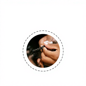 Gel Coiffant Végétalien Bio pour Cheveux Bouclés 4C, Fixation Forte Anti-Écaillage, Tenue Extra Longue Durée, Idéal pour le Coiffage des Locks - Product Image 2