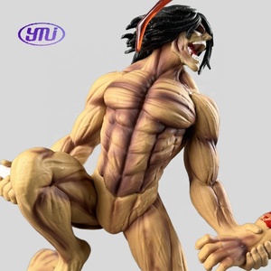<span class=keywords><strong>Eren</strong></span> <span class=keywords><strong>yeager</strong></span> & Mikasa Ackerman ของเล่นโมเดลแอ็คชั่นทำจาก PVC 25ซม. สำหรับเด็กโมเดลการ์ตูนอนิเมะดีคอติทันฟิกเกอร์เยเกอร์ - Product Image 4