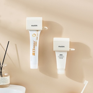 Distributeur mural manuel de dentifrice et de savon pour la maison, la salle de bain et les hôtels – Idéal pour les nettoyants visage - Product Image 5