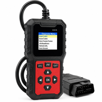 Lecteur de codes d'erreur moteur V315 OBDII pour diagnostic automobile, détecteur rapide de codes de panne, outil de réinitialisation de la voyant de contrôle du moteur