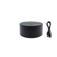 Lampe LED USB moderne à 7 couleurs changeantes avec abat-jour en acrylique, matériau ABS, utilisation en hôtel, veilleuse pour bricolage, cadeau pour enfants