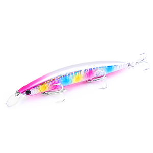 130F <span class=keywords><strong>Esca</strong></span> Artificiale Rigida Minnow Wobbler Galleggiante da Lancio Ultra Lungo 130mm 23g per Pesca in Mare a Spigola e Passera di Mare Profondità 0.8-1.5m - Product Image 3