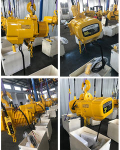 ALLMAN 220V/380V/440V Polipasto eléctrico de cadena con una sola velocidad Capacidad de 5 toneladas para levantar mercancías - Product Image 5