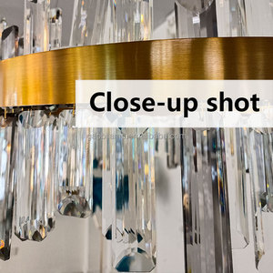 Đèn chùm pha lê hiện đại sang trọng, đèn treo trong nhà, nhà hàng, đèn trang trí, đèn chùm pha lê - Product Image 3