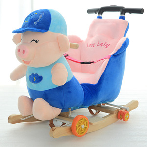 Caballo <span class=keywords><strong>de</strong></span> juguete para <span class=keywords><strong>montar</strong></span> en balancín, juguete suave <span class=keywords><strong>de</strong></span> felpa para <span class=keywords><strong>montar</strong></span> en caballo, grande, OEM/ODM - Product Image 2