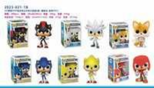 ฟังโก้ โซนิค เดอะ เฮดดิจ็อก มินิฟิกเกอร์ 1:10 สเกลของเล่นสะสมสำหรับเด็กอายุ 8 13 ปีไม่จำกัดเพศการ์ตูนแอ็คชั่นฟิกเกอร์ - Product Image 1