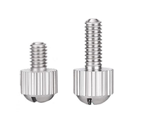 Vis à tête ronde nickelée Phillips, sur mesure, pour châssis d'ordinateur, panneau, vis moletée M3 M4, fabrication OEM