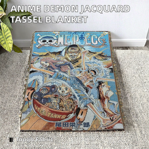 Alfombra <span class=keywords><strong>de</strong></span> Anime Popular para Acampar, Manta Multifuncional <span class=keywords><strong>de</strong></span> <span class=keywords><strong>Tela</strong></span>, Toalla, Tapiz Tejido con Hilos - Product Image 3