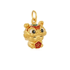 High-end 1.45g Trendy 24K <b>Solid</b> <b>Gold</b> Cute Rabbit <b>Pendant</b> Charm <b>Pendants</b> for Anniversary Customizable Packaging OEN/ODM - Product Image 2