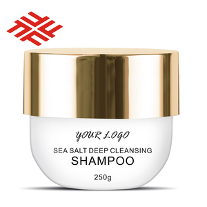 Champú en Crema de Limpieza Profunda con Sal Marina y Ácido Hialurónico 250g, Control de Grasa para Todo Tipo de Cabello, Unisex - Product Image 1