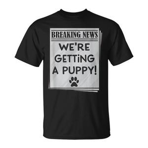 Camiseta de anuncio de adopción de cachorro, regalo para nuevos dueños de mascotas - Product Image 1