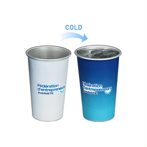 Boisson réutilisable empilable en métal 16oz 24oz Bière magique en aluminium Tasse à changement de couleur pour la France Pelle à malt Mash <span class=keywords><strong>Fettercairn</strong></span> - Product Image 3