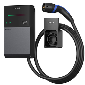 สถานีชาร์จรถยนต์ไฟฟ้า TOPDON UK EU Stock PulseQ AC Lite 22kw 11kw 7kw 32a 16a 3 เฟส Type 2 1 Wifi RFID ชาร์จเร็ว - Product Image 4