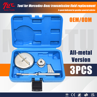 Outil de changement d'huile ATF liquide de Transmission à 9 vitesses outil de remplissage d'huile de Transmission en acier métallique pour Mercedes Benz 725.0 9G-Tronic