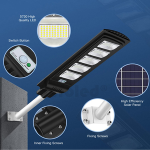 Farola <span class=keywords><strong>de</strong></span> energía <span class=keywords><strong>solar</strong></span> 50W 100W 150W 200W 250W 300W Control inteligente Luces <span class=keywords><strong>de</strong></span> energía <span class=keywords><strong>solar</strong></span> integradas todo en uno - Product Image 3