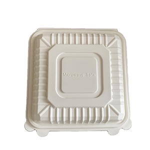 Kotak <span class=keywords><strong>Burger</strong></span> Ramah Lingkungan Sekali Pakai Biodegradable dari Pati Jagung Grosir - Product Image 4